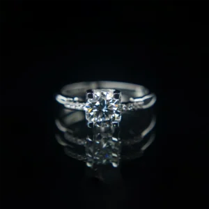 Apex, Moissanite diamond Rings
