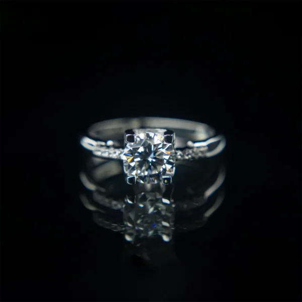 Apex, Moissanite diamond Rings - MSJ044