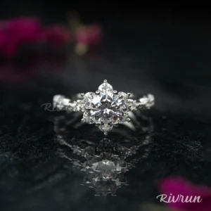 Star Girl, Moissanite Diamond Ring - Image 1