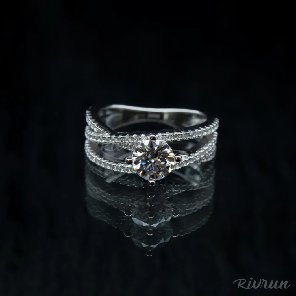 The Matrix, Moissanite diamond Ring