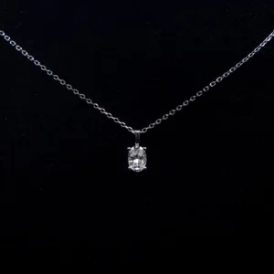 Oval Shape, Moissanite diamond Pendant