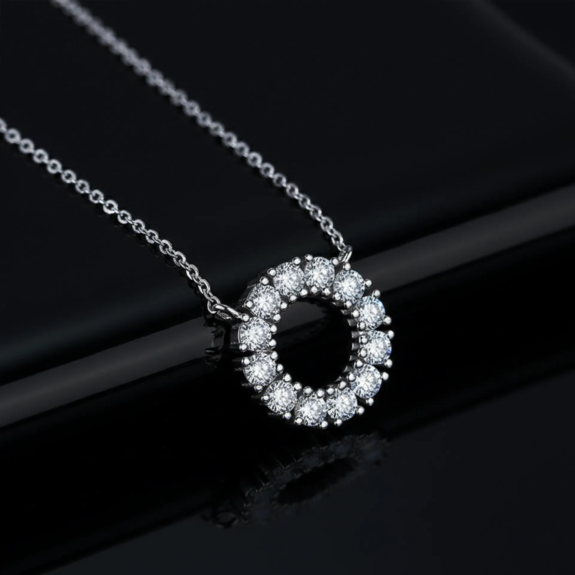 Sunshine, Moissanite diamond Necklace - Image 1