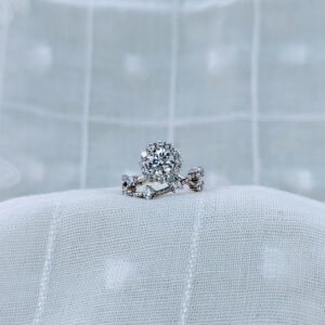 Wild Flowers, Moissanite diamond Rings - Image 4