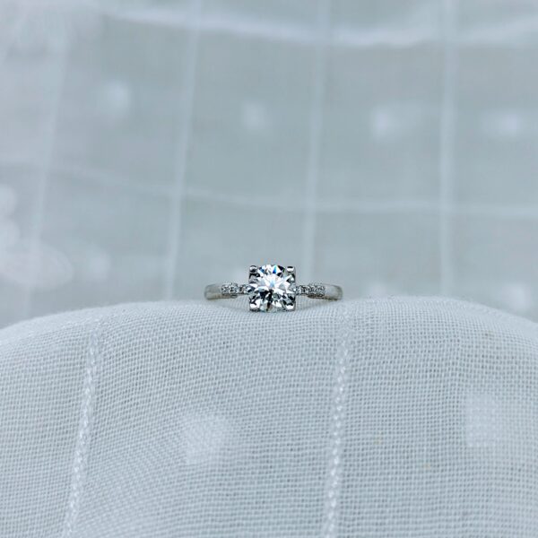 Apex, Moissanite diamond Rings - MSJ044