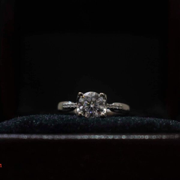 Apex, Moissanite diamond Rings - MSJ044 - Image 2