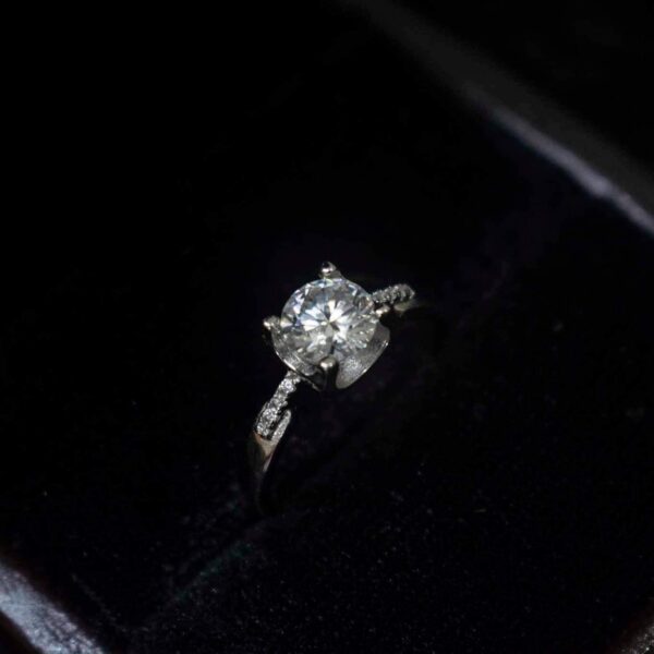 Apex, Moissanite diamond Rings - MSJ044 - Image 3