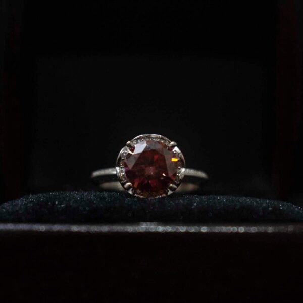 Rose Fountain, Moissanite diamond Rings - MSJ055 - Image 2