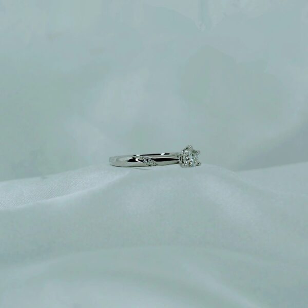 Psychic Model, Moissanite Diamond Ring - MSJ009 - Image 5