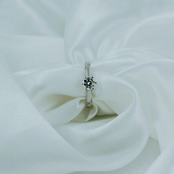 1ct Psychic Model, Moissanite Diamond Ring - MSJ009X - Image 4