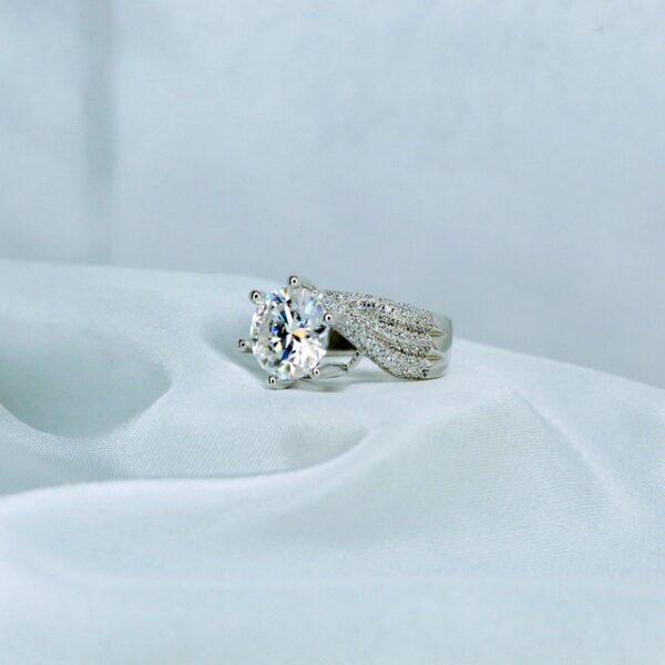 Generations of Love, Moissanite Diamond Ring - MSJ031 - Image 3