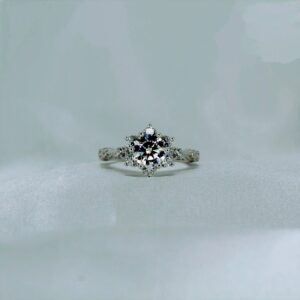 Star Girl, Moissanite Diamond Ring - Image 2