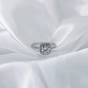 Luxury Square, Moissanite diamond Rings - Image 3