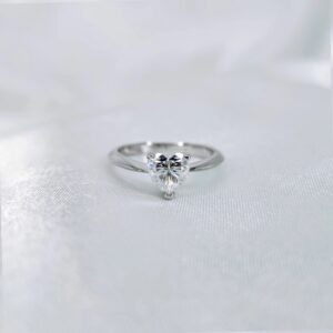 Majestic Heart, Moissanite diamond Rings - Image 4