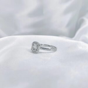 Luxury Square, Moissanite diamond Rings - Image 4