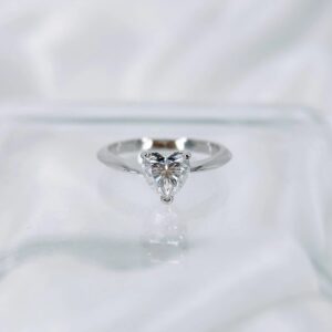 Majestic Heart, Moissanite diamond Rings - Image 5