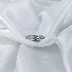 Twisted Aura, Moissanite diamond Rings - Image 2