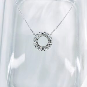 Sunshine, Moissanite diamond Necklace - Image 2