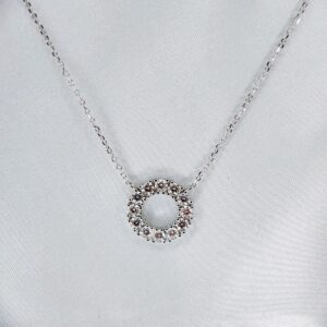 Sunshine, Moissanite diamond Necklace - Image 4