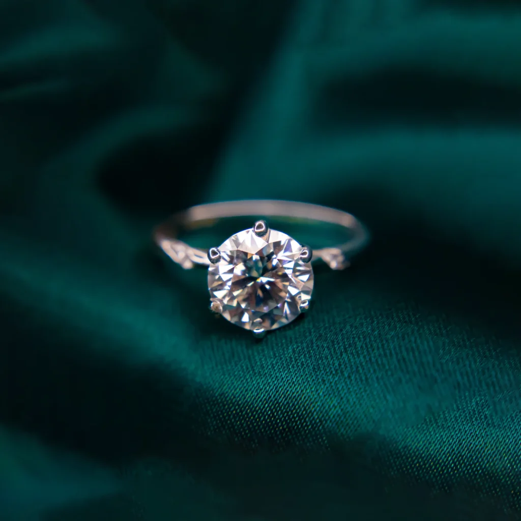 3ct Psychic Model, Moissanite Diamond Ring - MSJ009XL