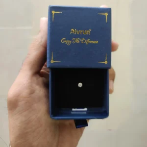 10 Cent Moissanite Nosepin - 3mm Moissanite Diamond - Image 3