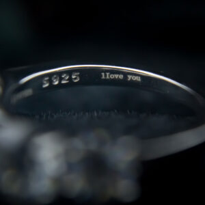 Five Star Light, Moissanite Diamond Ring - Image 3