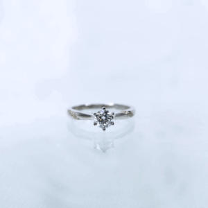 Psychic Model, Moissanite Diamond Ring - Image 5