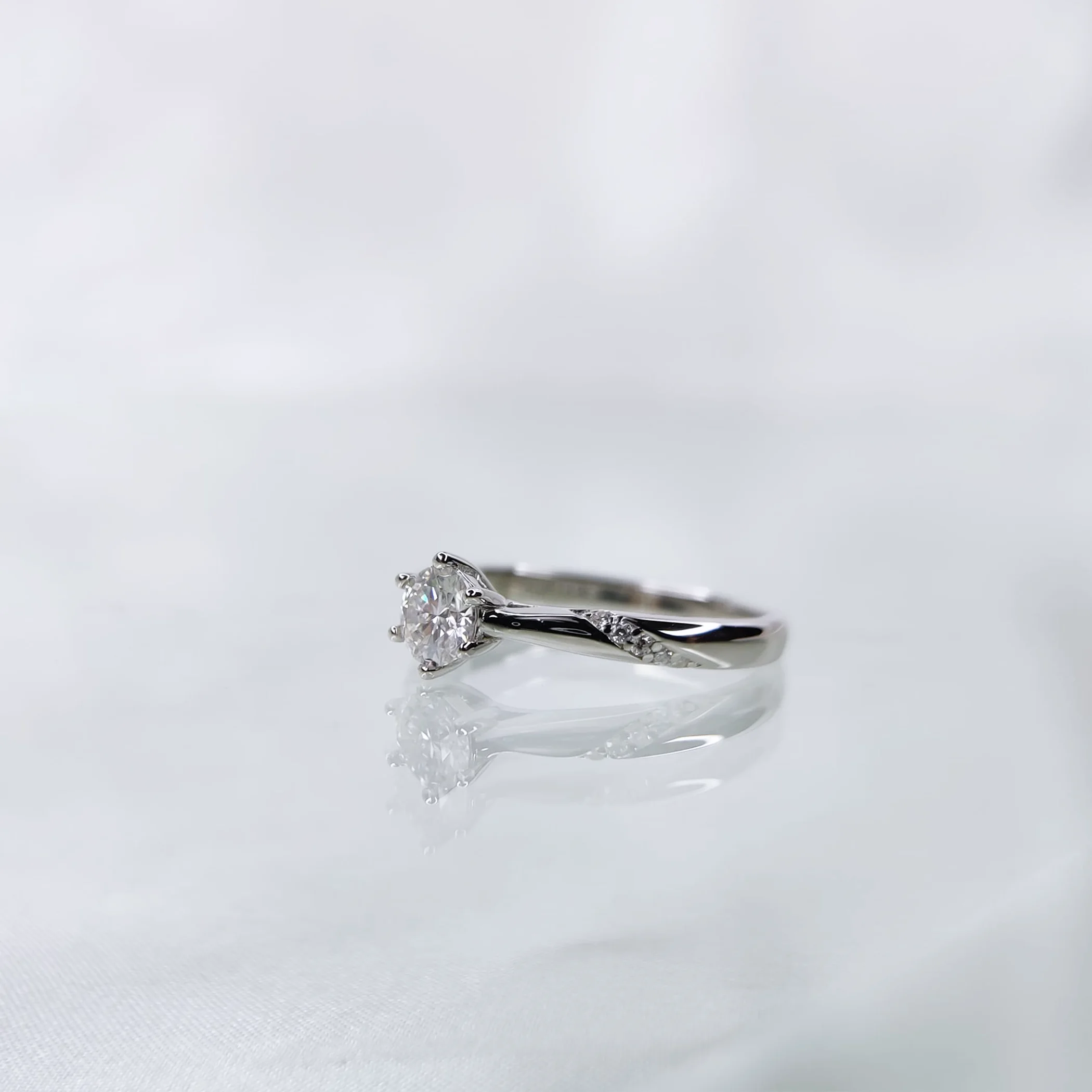 1ct Psychic Model, Moissanite Diamond Ring - MSJ009X