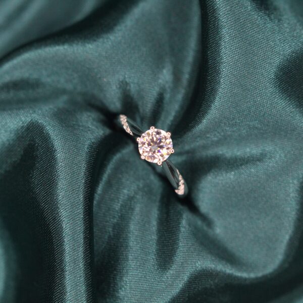 1ct Psychic Model, Moissanite Diamond Ring - MSJ009X