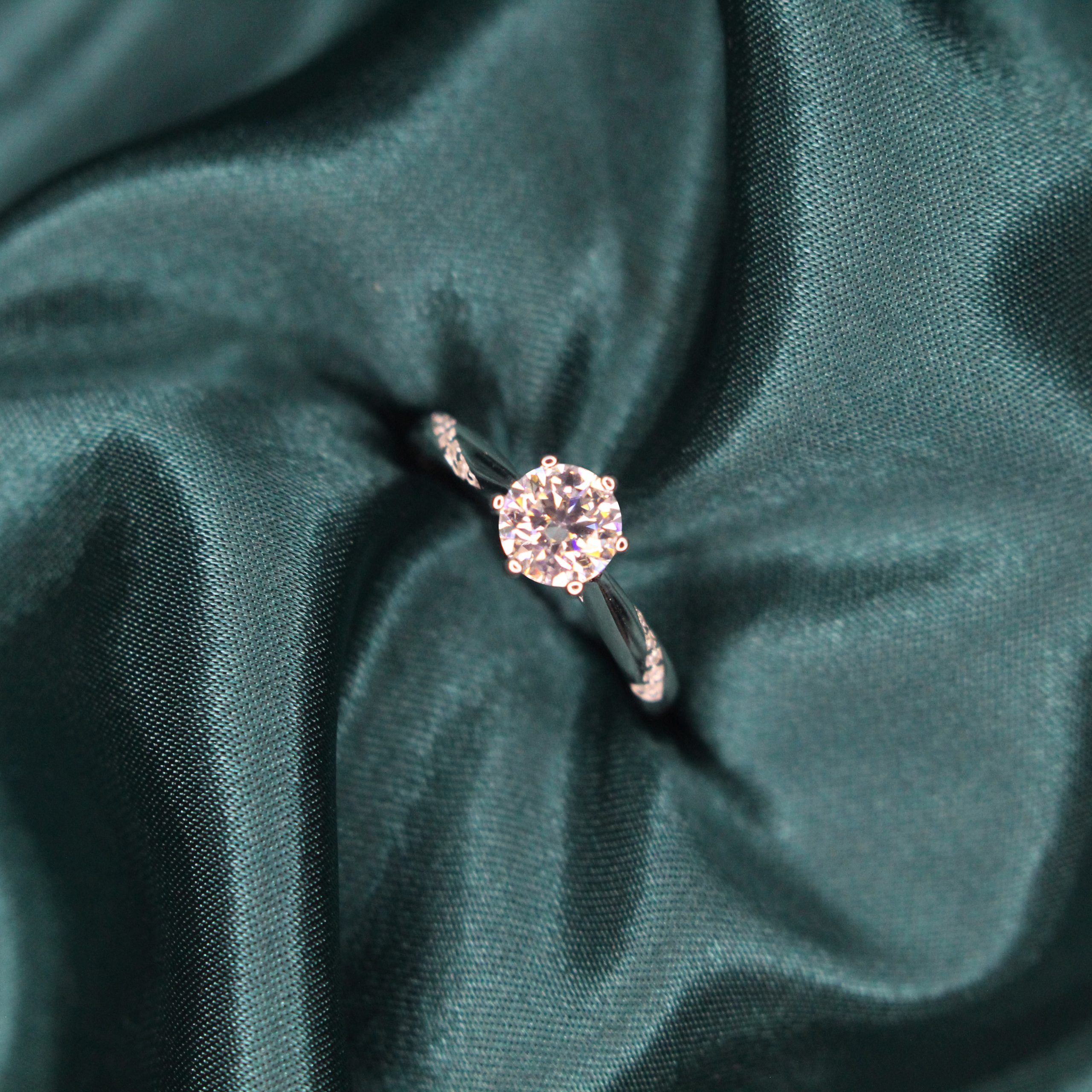 1ct Psychic Model, Moissanite Diamond Ring - MSJ009X