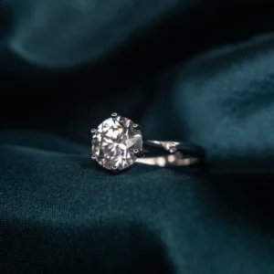 3ct Psychic Model, Moissanite Diamond Ring - Image 2