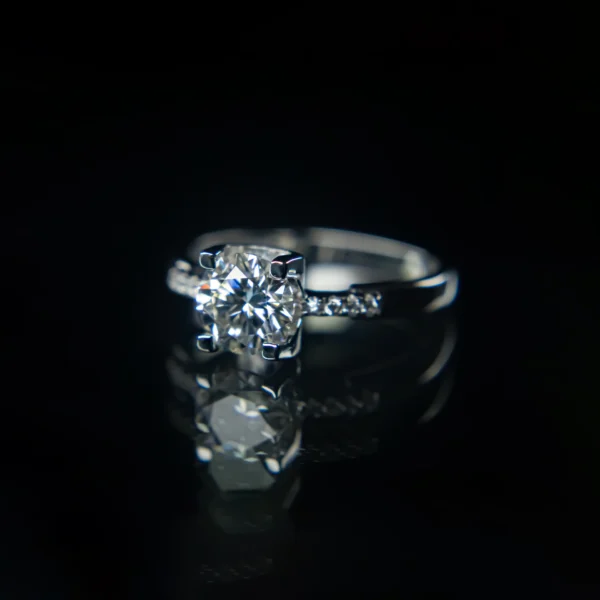 Apex, Moissanite diamond Rings - MSJ044 - Image 4