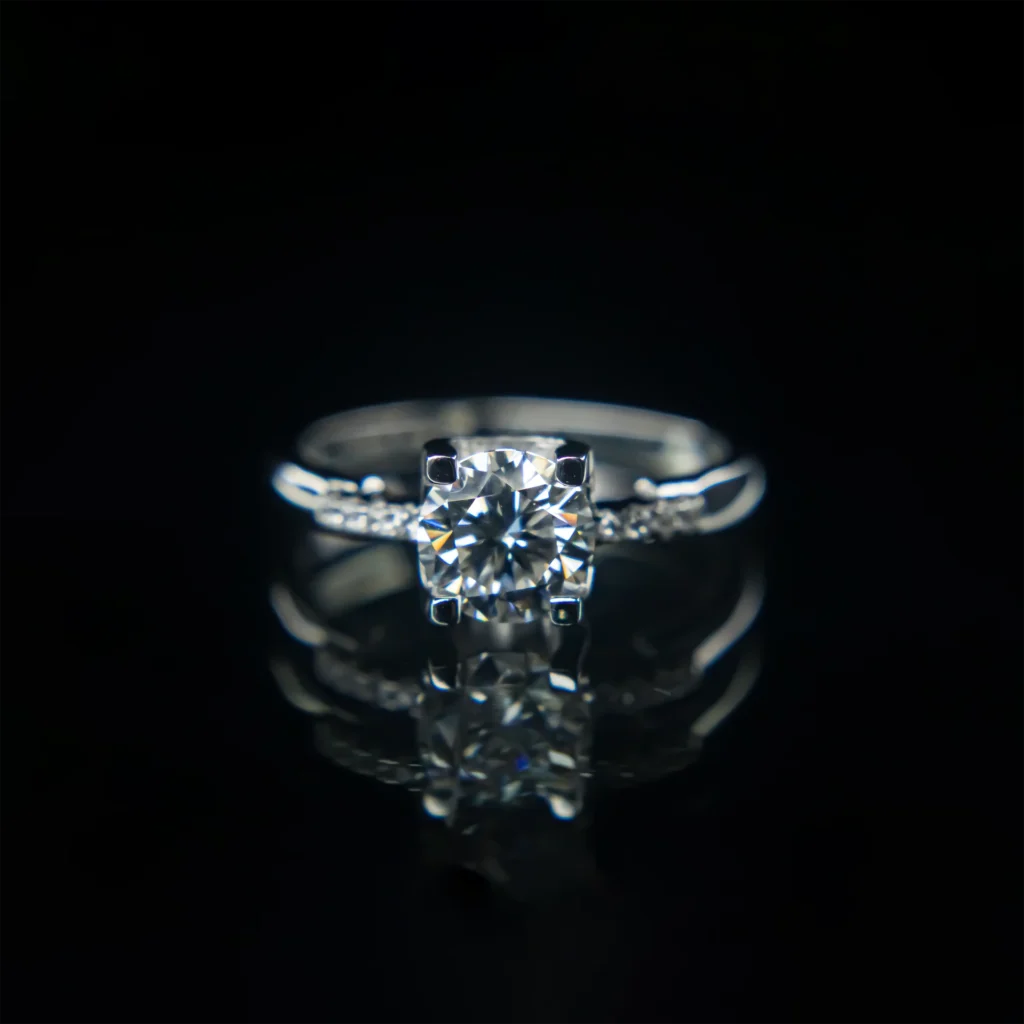 Apex, Moissanite diamond Rings
