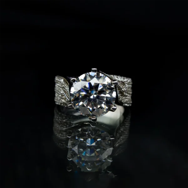 Generations of Love, Moissanite Diamond Ring - MSJ031