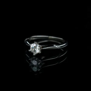 Psychic Model, Moissanite Diamond Ring - Image 4