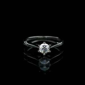 Psychic Model, Moissanite Diamond Ring - Image 1