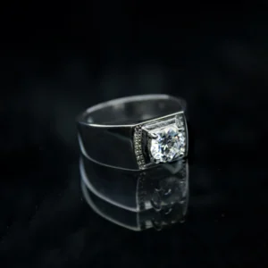 Rizz Diamond Ring, Men's Moissanite diamond Rings - Image 2
