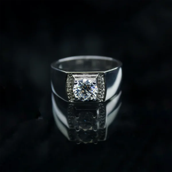 Rizz Diamond Ring, Men's Moissanite diamond Rings - PTJ103