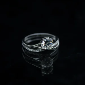 WaveX, Moissanite diamond Rings - Image 2