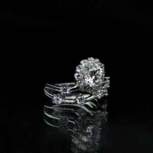 Wild Flowers, Moissanite diamond Rings - Image 3