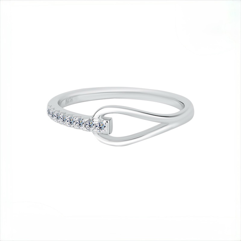 Eternity band, Moissanite diamond Rings - Image 1