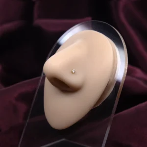 5.9 Cent Moissanite Nosepin - 2.5mm Moissanite Diamond